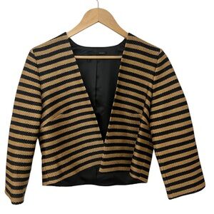 Obakki stripe short jacket